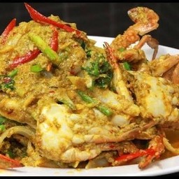 ปูม้าผัดผงกระหรี่