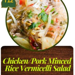 ยำวุ้นเส้นหมูสับ