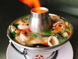 ต้มยำทะเลนำ้ใส(หม้อไฟ)