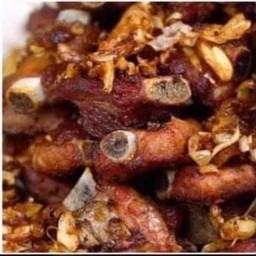 ซี่โครงหมูทอด