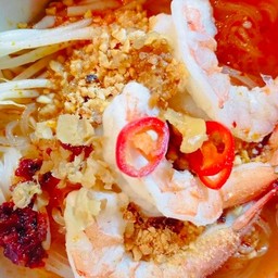 แห้งวุ้นเส้น ต้มยำกุ้งน้ำข้น