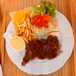 สเต็กเนื้อ