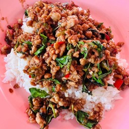 ข้าวกะเพราหมูสับ
