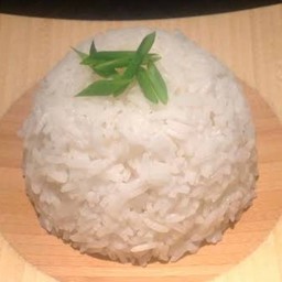 Steamed Jasmine Rice ข้าวหอมมะลิ