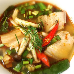 ต้มยำหมูสามชั้น