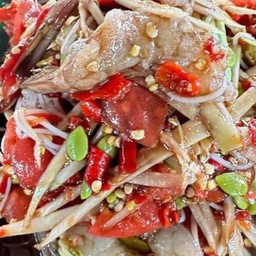 ตำกุ้งสดปลาร้า