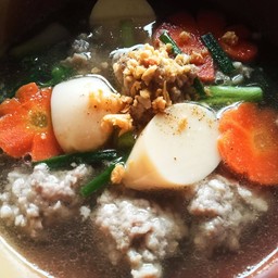 ต้มจืดเต้าหู้หมูสับ