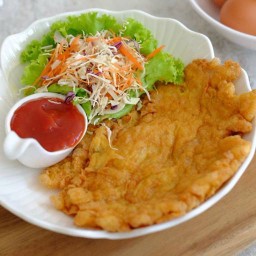 ไข่เจียวกุ้งสับ