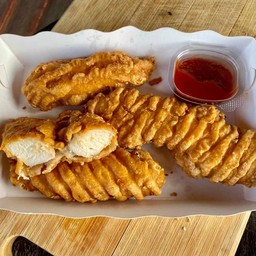 สันในไก่กรอบ 3ชิ้น