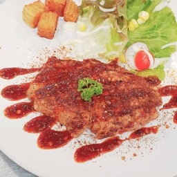 สเต็กหมูหม่าล่า