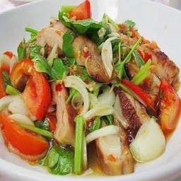 ยำไก่ย่าง