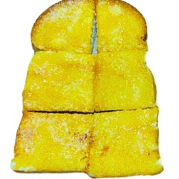 ปังปิ้ง...เนย+น้ำตาล 2 แผ่น