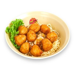 ก๋วยเตี๋ยวลูกชิ้นกุ้ง (9ลูก)