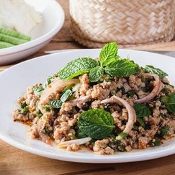 ลาบหมู (ไม่ใส่เครื่องใน)