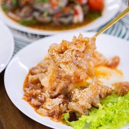 แมงกะพรุนยำน้ำมันงา