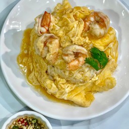 ข้าวไข่ข้นกุ้ง