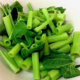 ผักบุ้งลวก