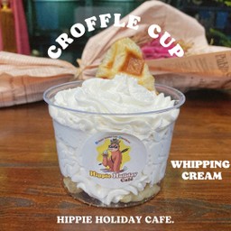 ครอฟเฟิล คัพ วิปครีมล้วน