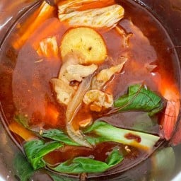 หมาล่าหม้อไฟต้มพร้อมทาน