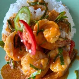 ข้าวฉู่ฉี่กุ้งอร่อยนะ