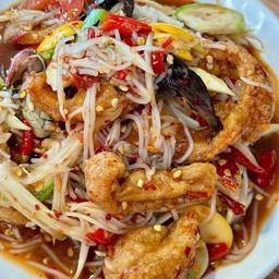 ตำซั่วกากหมูหนุบหนับ