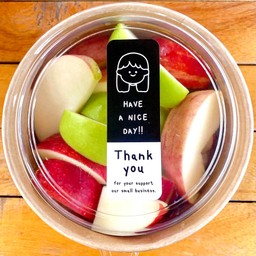 แอปเปิ้ลแดง+แอปเปิ้ลเขียว