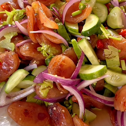 ยำกุนเชียงแตงกวา