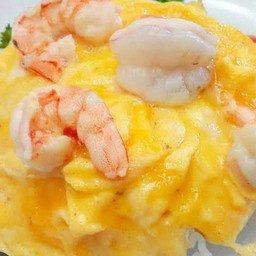 ข้าวไข่ข้นกุ้ง