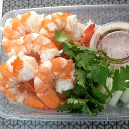 อ้ายแอม (Ai Am) ข้าวกุ้งแกะ  อาหารทานเล่น อาหารตามสั่ง