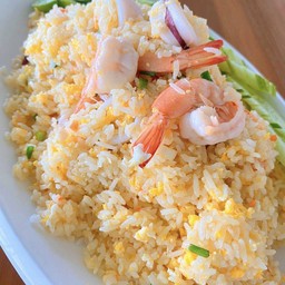 ข้าวผัดรวม(หมู/หมึก/กุ้ง)/(ใหญ่)