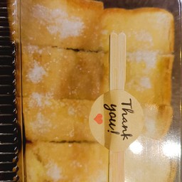 ปังปิ้งแผ่น เนย+นม (2แผ่น)