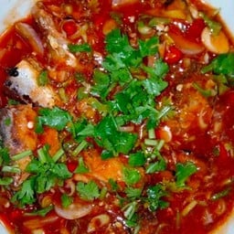 กะเพราแซบพริกแห้ง(พานทอง) พานทอง