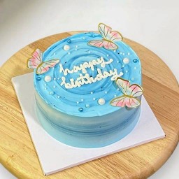 เค้กวันเกิด เค้กมินิมอล Bonnie Jollies Bake บอนนี่จอลลี่เบรค ลาดกระบัง