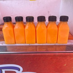 น้ำส้มคั้นขวดเล็ก 150 ml.6 ขวด