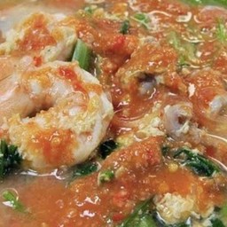 สุกี้กุ้งน้ำ