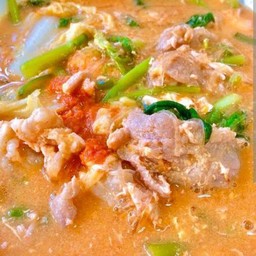 [อร่อยซ่ากับโค้ก] สุกี้น้ำหมู +  โค้ก ออริจินัล (กระป๋อง)