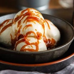 ice-cream coffee  caramel