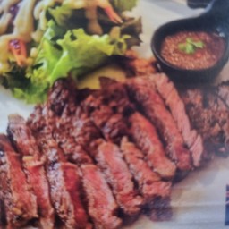 สเต็กเนื้อสันนอก(ออสเตรเลีย)