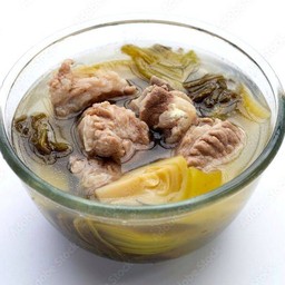 ต้มผักกาดดองกระดูกหมู