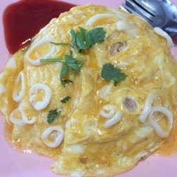 ข้าวไข่ข้นปลาหมึก