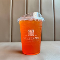 Iced Black tea honey lemon