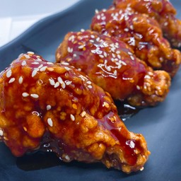 ไก่ทอดเกาหลี ซอสกระเทียม
