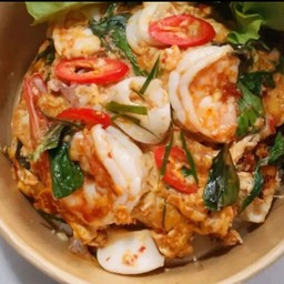 ข้าวไข่ข้นห่อหมก