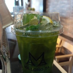 ชาเขียวน้ำผึ้งมะนาว