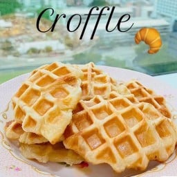 ครอฟเฟิลสองออ Croffle