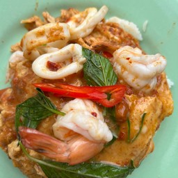 ข้าวห่อหมกทะเลไข่ข้น