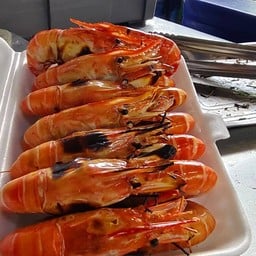 กุ้งแม่น้ำย่างจัมโบ้500กรัม
