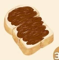 ขนมปังปิ้งนูเทลล่า