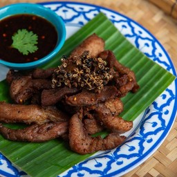 หมูทอดมะแขว่น