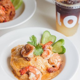 ข้าวไข่ข้นกุ้ง